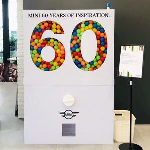 MINI 60주년 캠페인 가챠 머신 [주문 제작]
